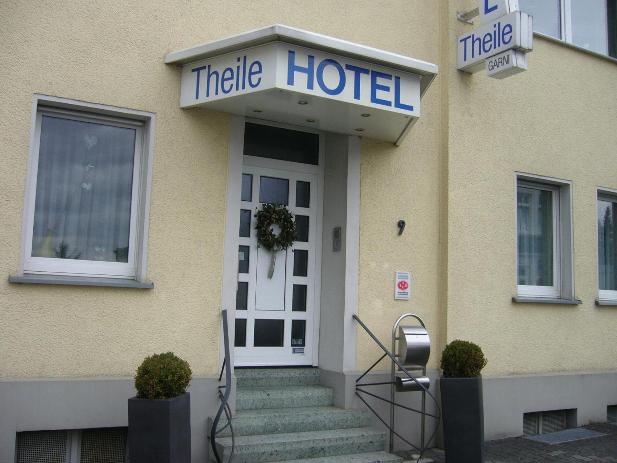 Hotel Theile Garni Gummersbach Eksteriør billede